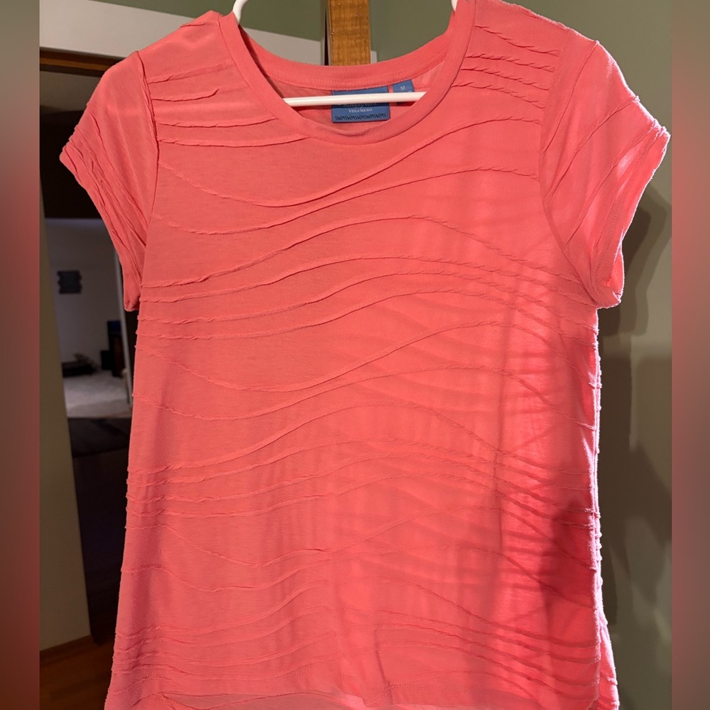 Dressy short sleeve tee